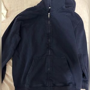 Gap zip up navy